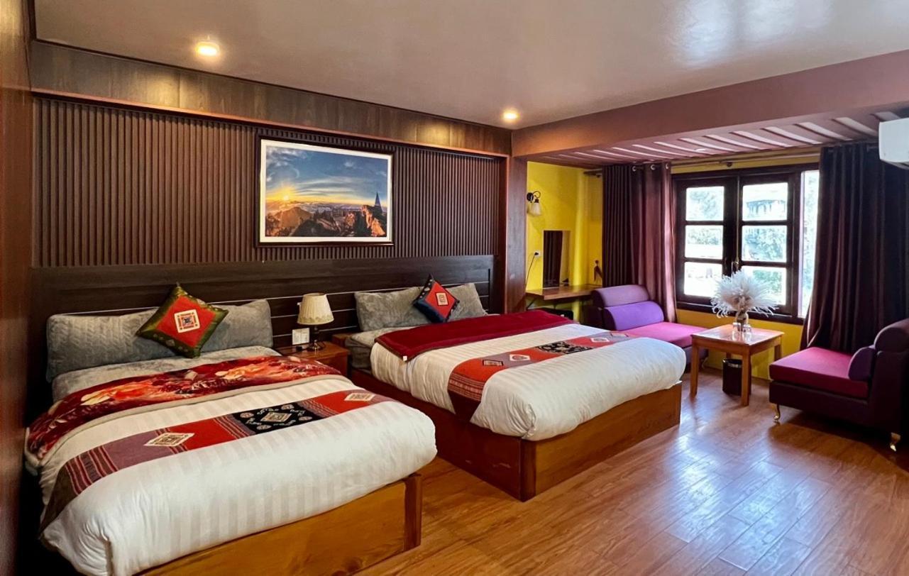The Mountaineer Hotel Sapa Exterior foto