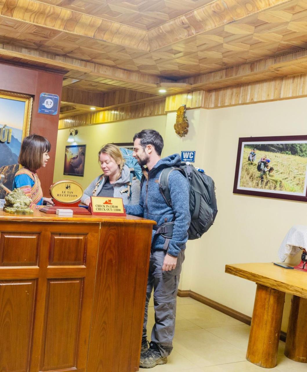 The Mountaineer Hotel Sapa Exterior foto